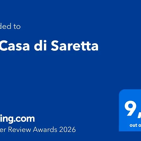 La Casa Di Saretta Apartment